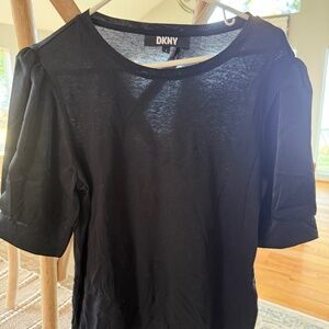DKNY top black size small
